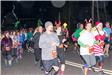 Large Group Running in Christmas Gear
