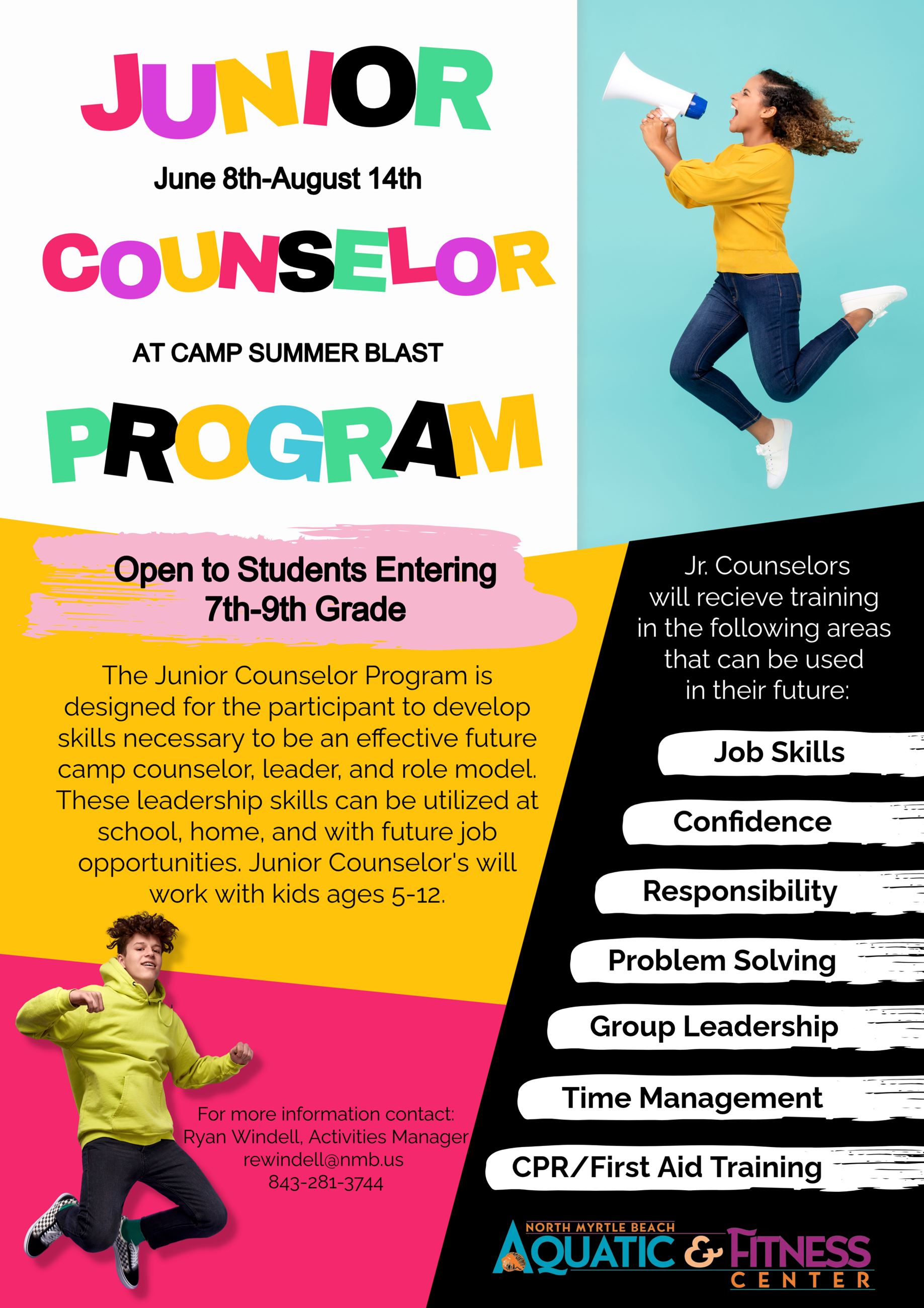 2026 JR Counselor Program