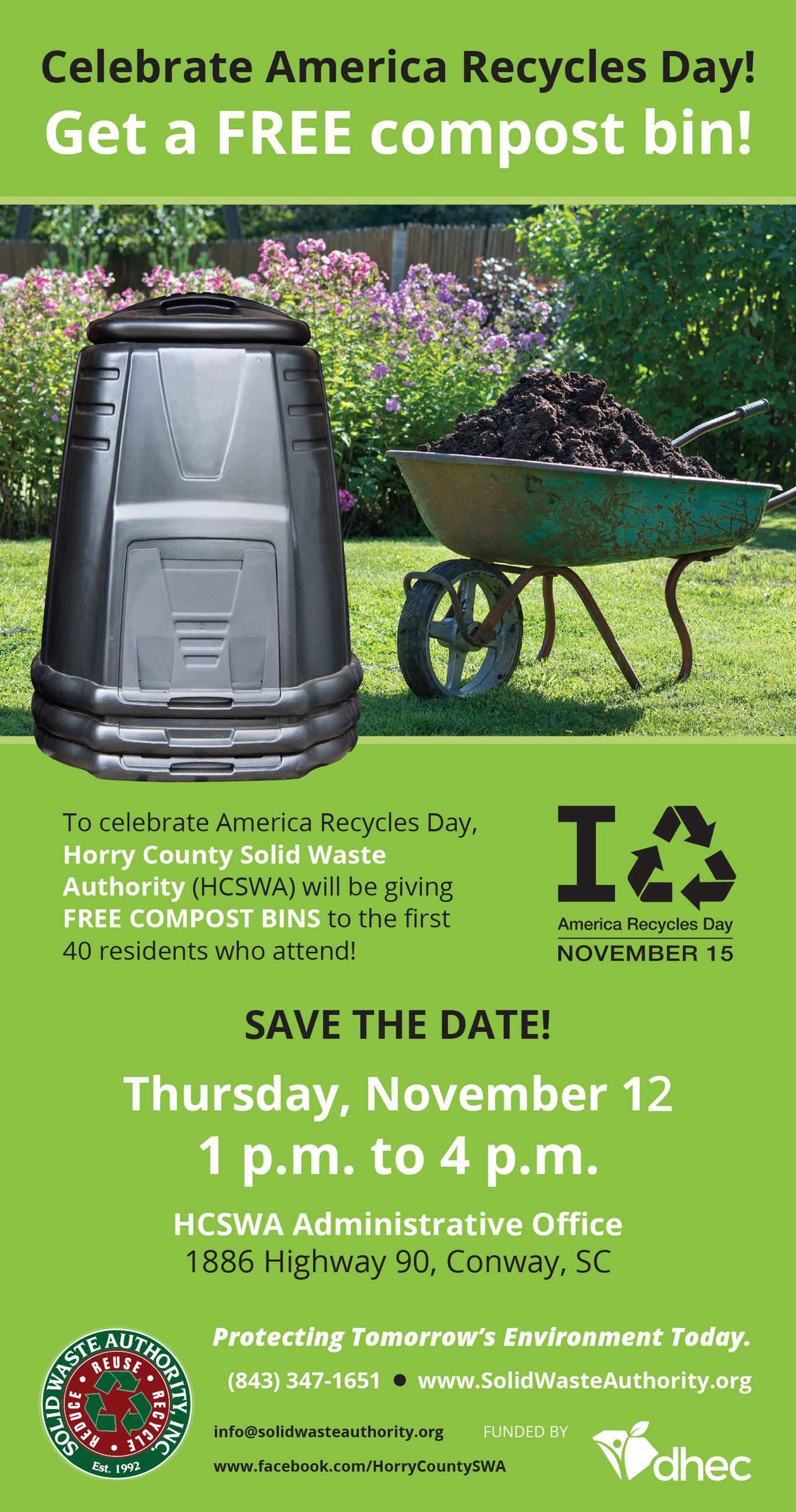 America Recycles Day Nov 15