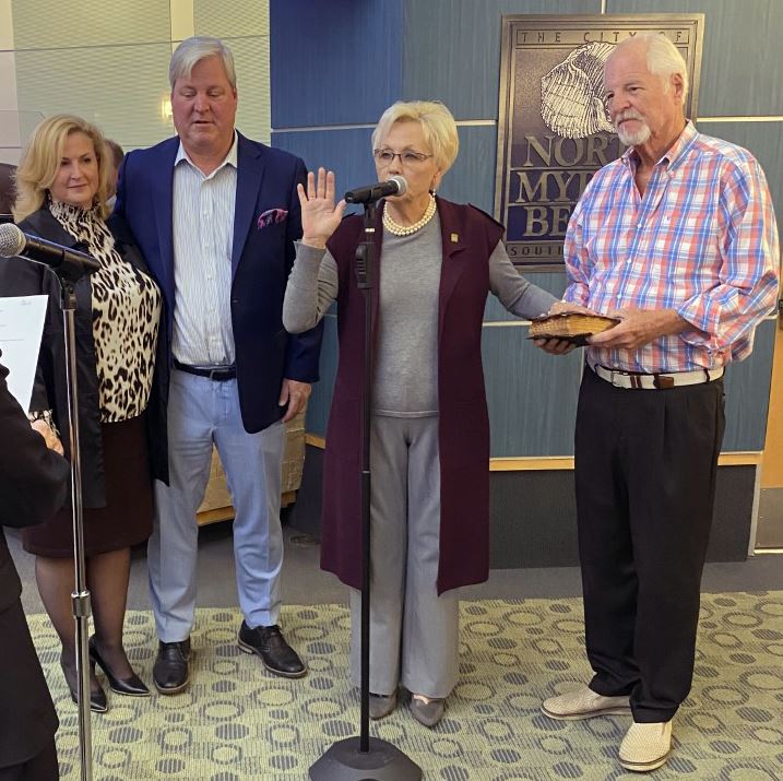 Mayor Marilyn Hatley - Oath of Office